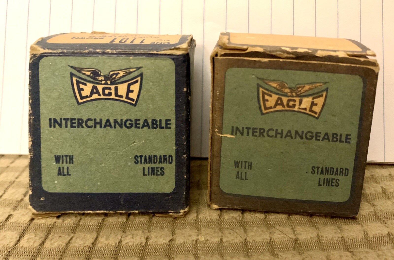 2 Eagle Interchangeable TouchaMatic Quiet Switch 1101 S.P. 15A 120VAC NOS Brown