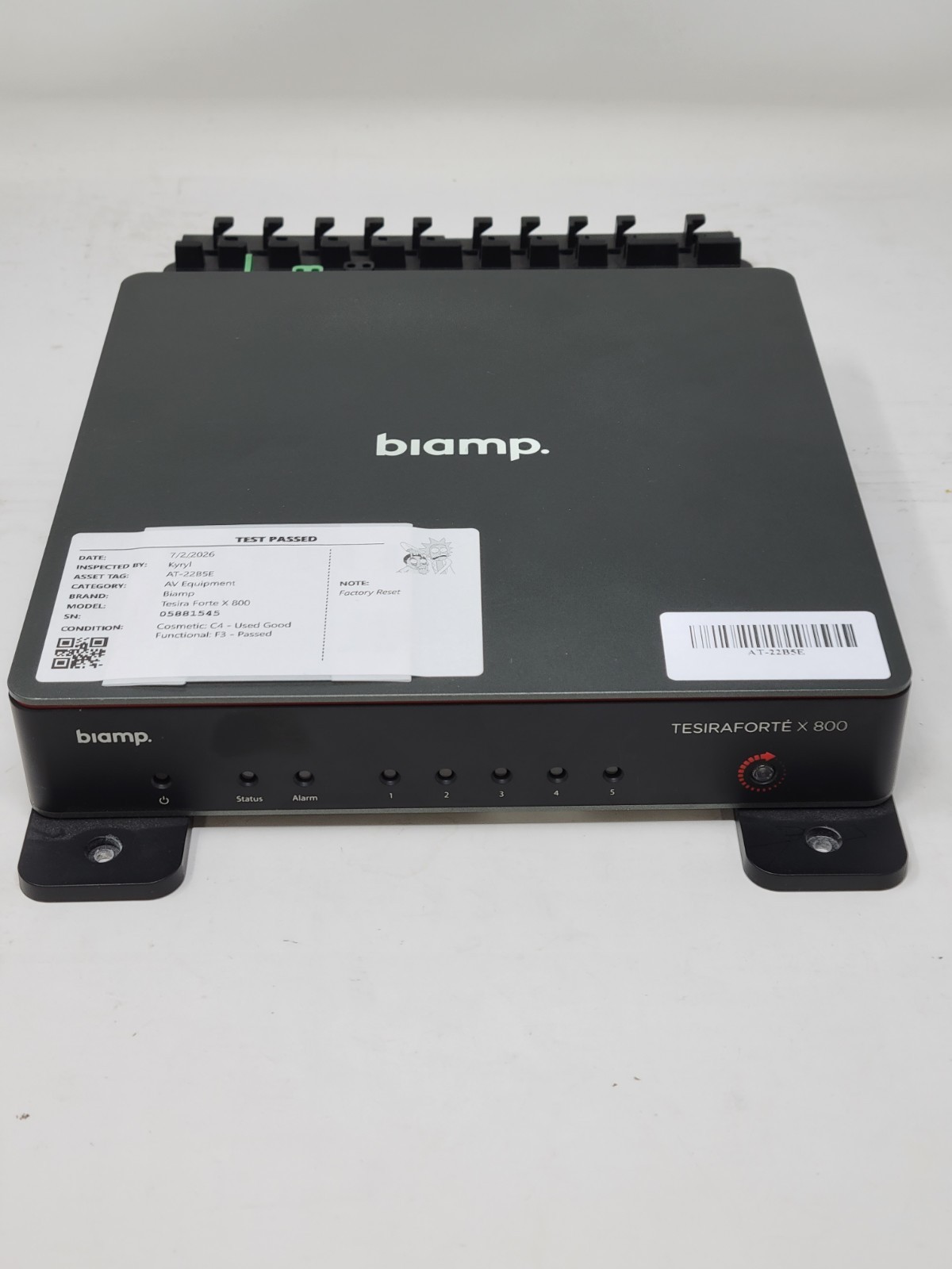 BIAMP TESIRA FORTE X 800 MEETING ROOM DSP