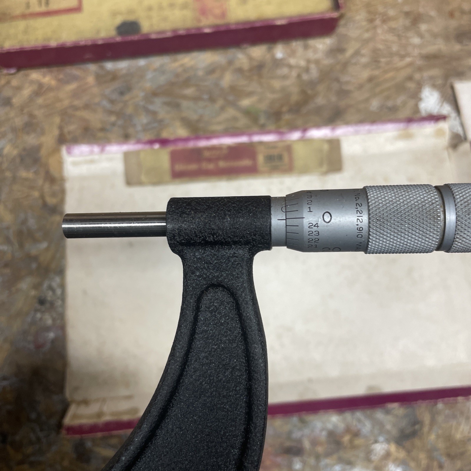 Lufkin CT1916 Micrometer, 5 - 6 Inch Measurement