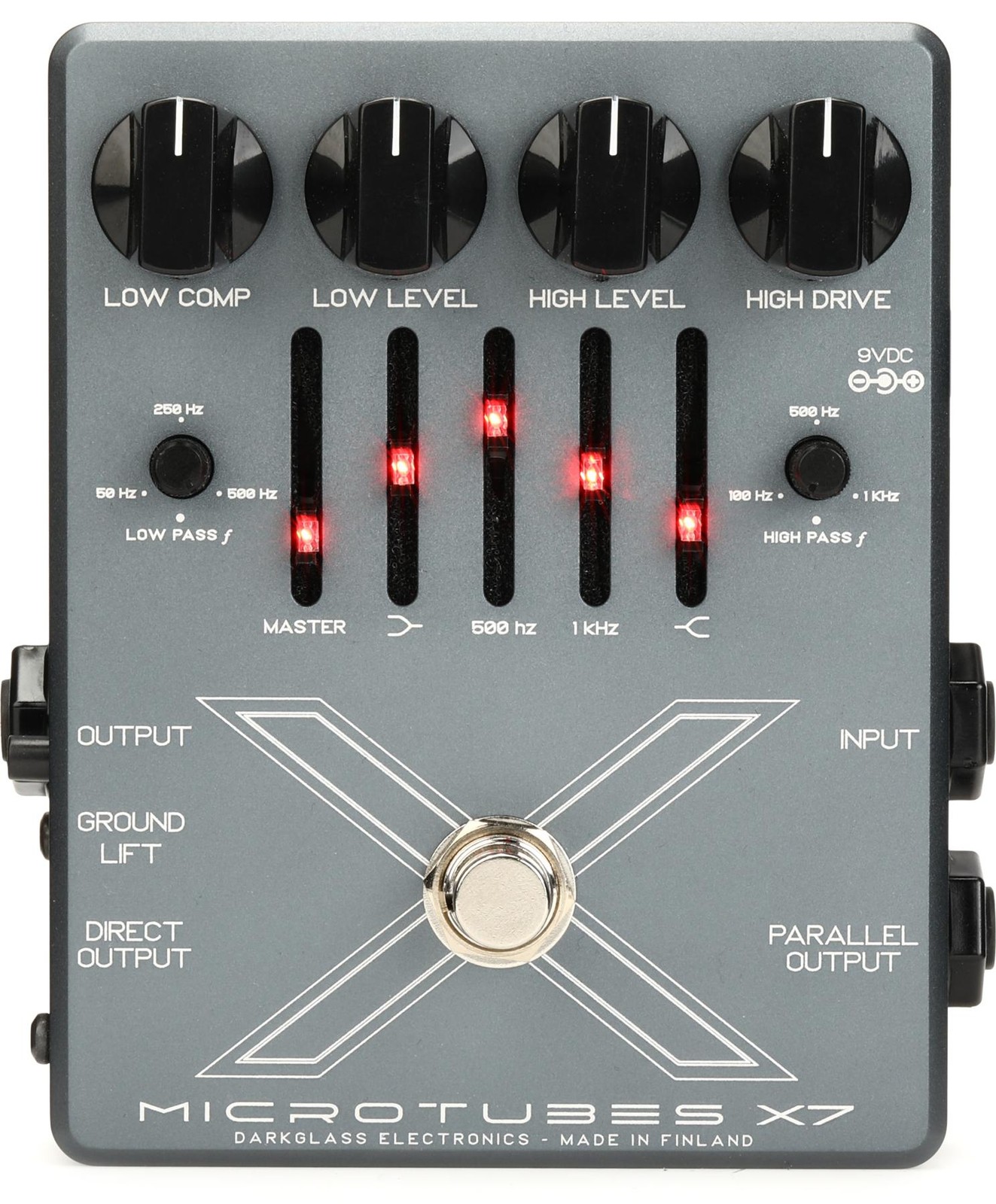 Darkglass Microtubes X7 Bass Preamp Pedal (2-pack) Bundle