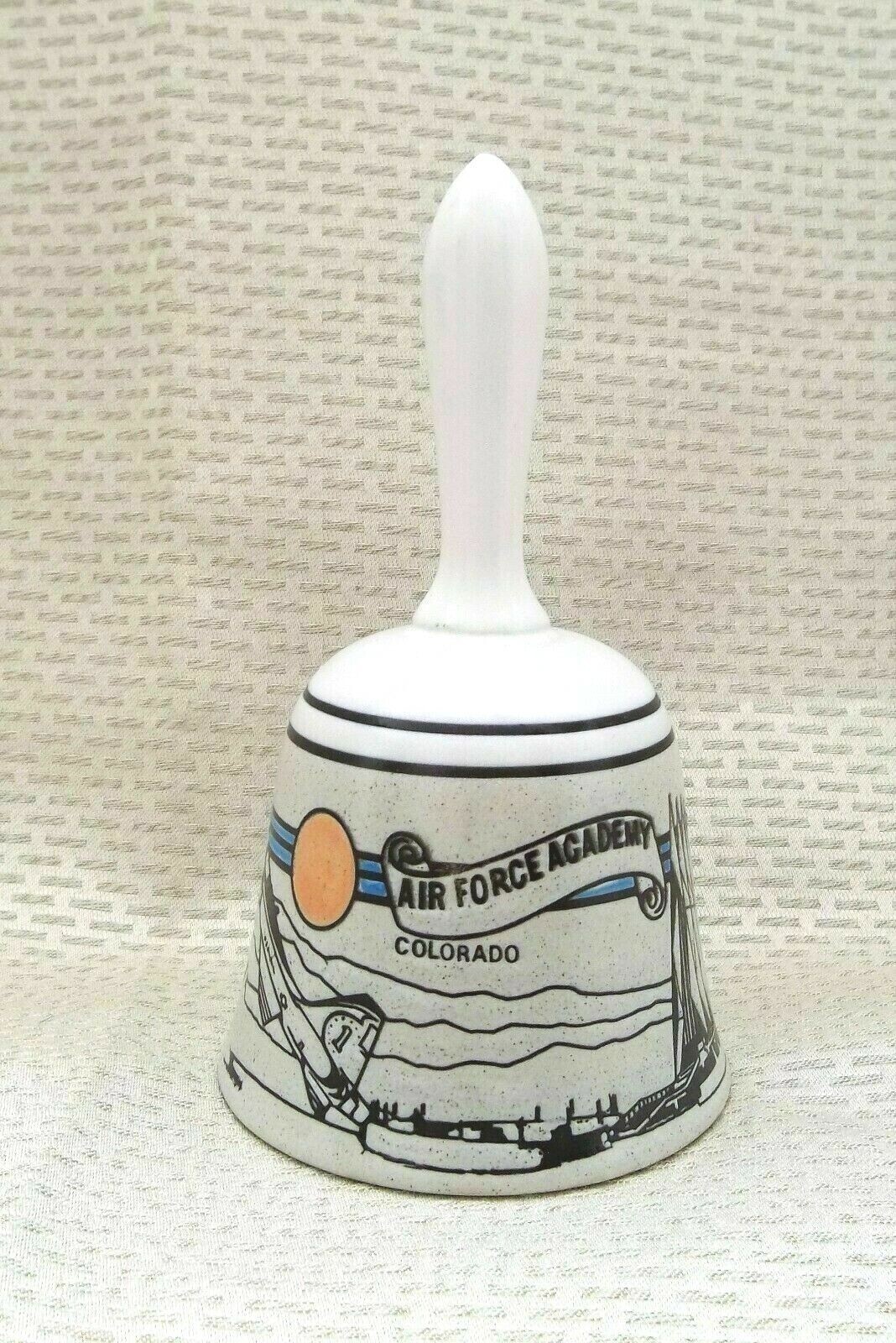 United States Air Force Academy Ceramic Bell Colorado USAF
