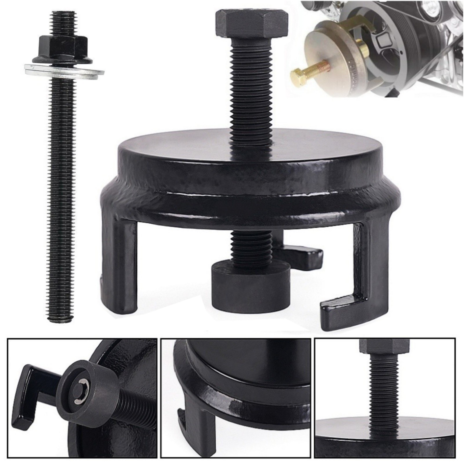 25264 Harmonic Balancer Puller Crank Pulley For  GM 5.3L 5.7 LS1 6.0 LS2 6.2 LS3