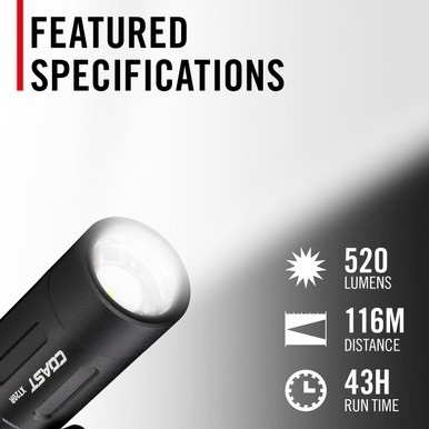 Coast 31122, XT20R 520 Lumen Rechargeable Inspection Light