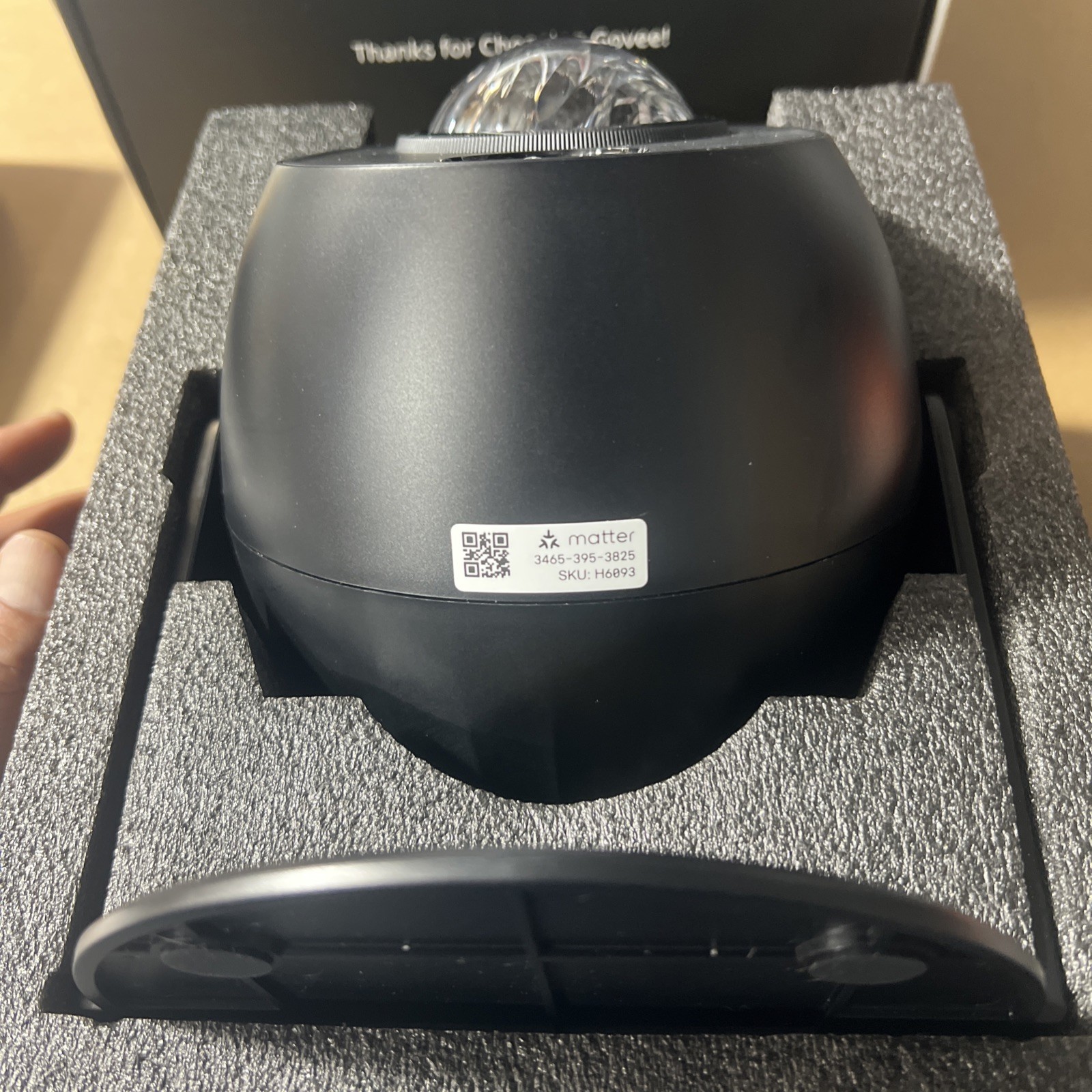 2021 Govee Aurora App Controlled Star Light Projector Model H6093 - Tested