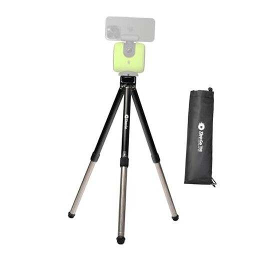 Update T1 Tripod, 3.77ft Height, 6.6lb Load Capacity, Lightweight Aluminum,
