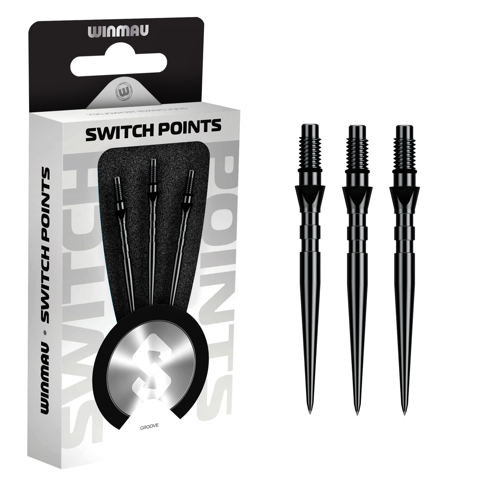 - Switch Points - Carbon Steel Tip - Threaded Rapid-Change Mechanism - 1 Set ...