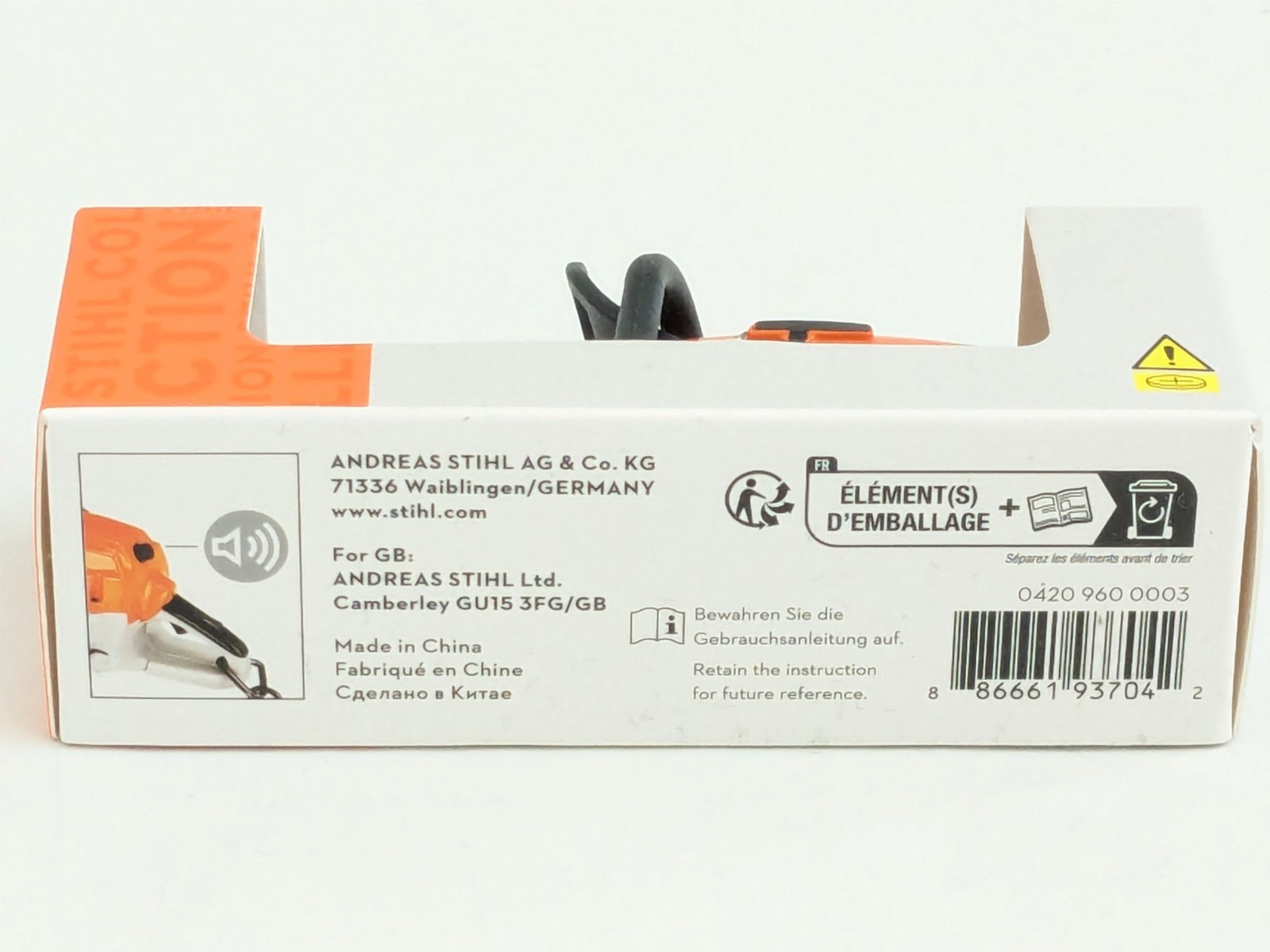 Stihl Chainsaw Keychain - With Sound Effects GENUINE OEM