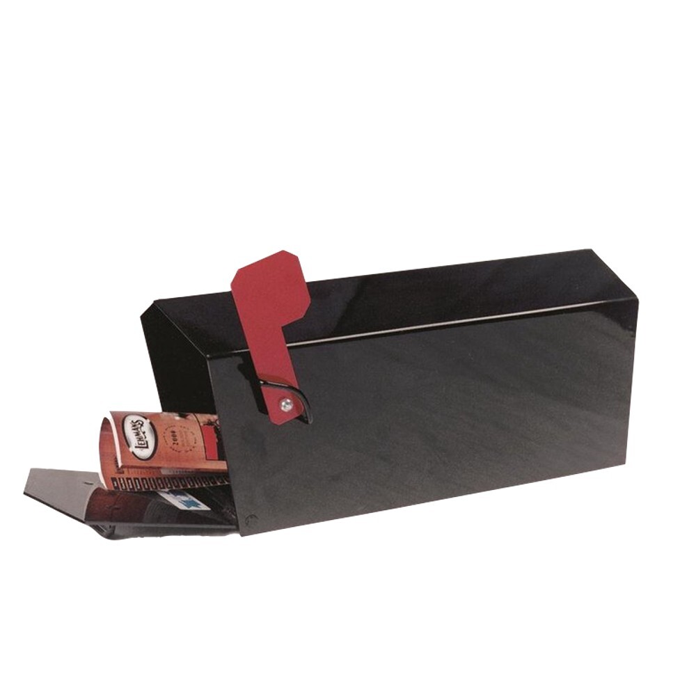 Heavy Duty Mailbox - Indestructible Steel Mail Box, Magnetic Lid, USA Made