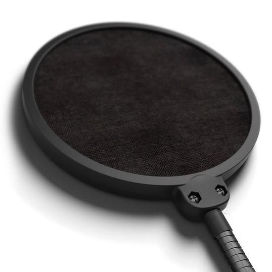 Studio Microphone Pop Filter Double Layer Wind Screen Mask Dust Cover