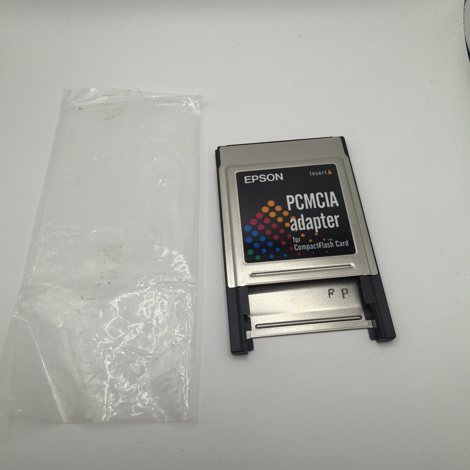 Epson PCMCIA CF Compact Flash card adapter, Clean