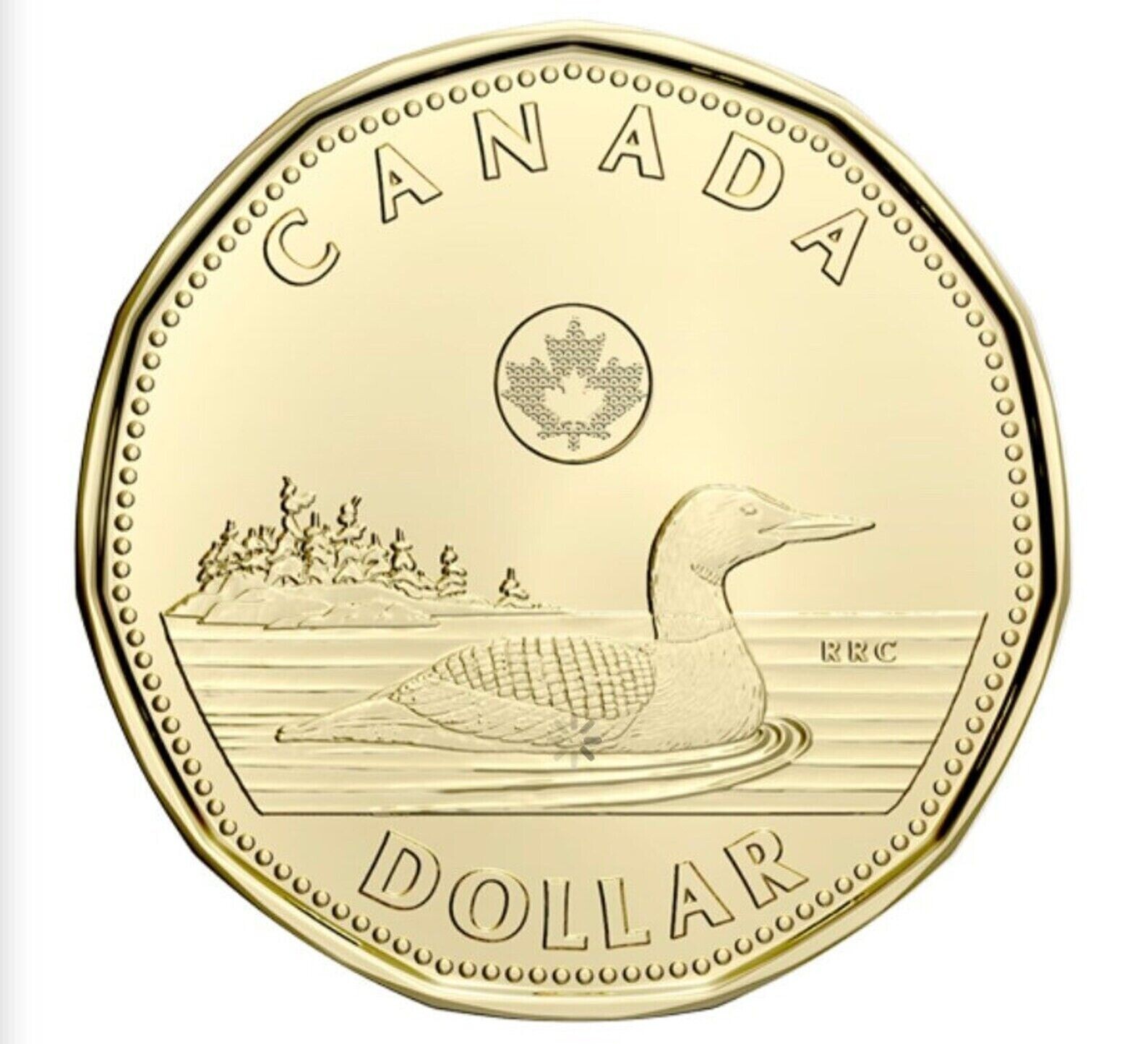 Canada 1 dollar 2022 - UNC - loonie - Queen Elizabeth II portrait