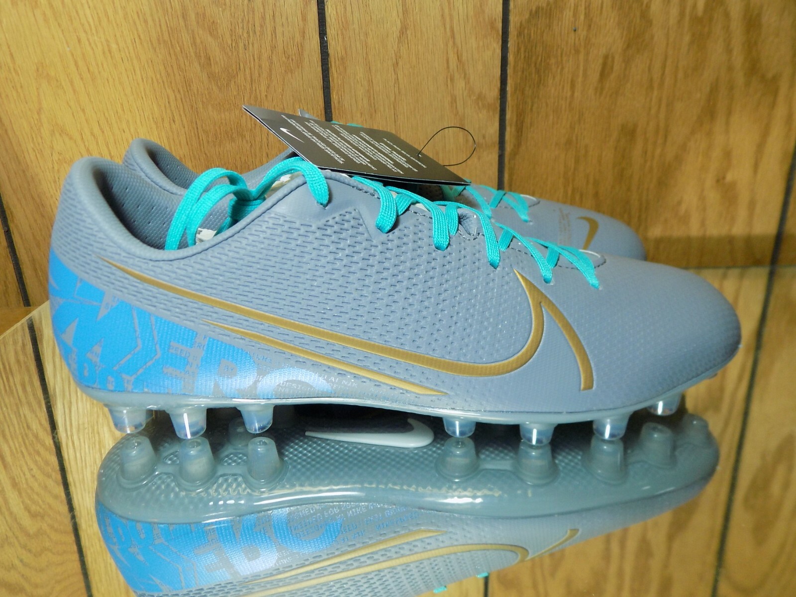 Nike Mercurial Soccer Grey Blue CT5262-991 s 6