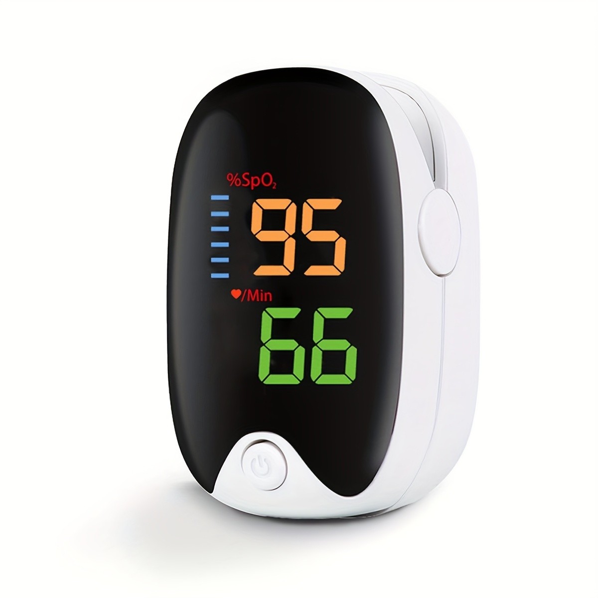 LCD Finger Tip Pulse Oximeter Oximetry Blood Oxygen Monitor PI RR Heart Rate US