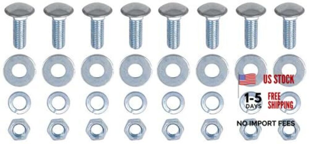 OER 32 Piece 1981-87 Front Bumper/1973-87 Rear Bumper Bolt Set Chevy and GM