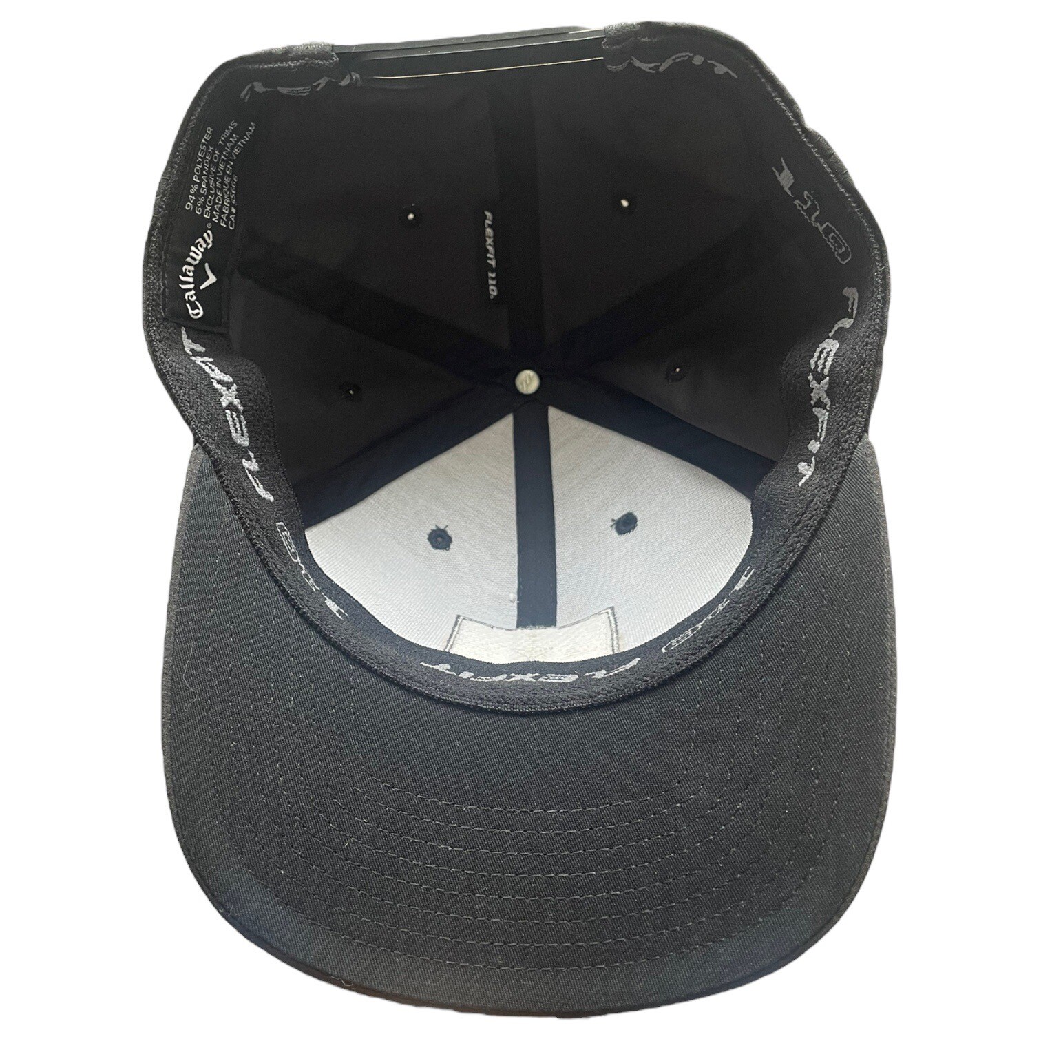 Callaway Golf Hat Men's Adjustable Black Snapback Cap