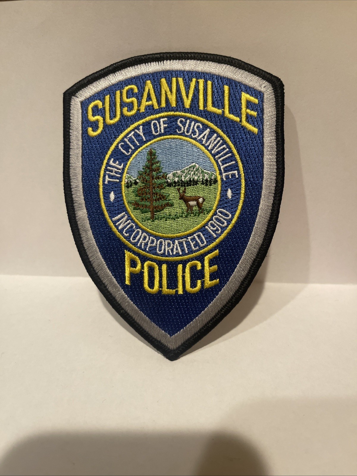 Susanville Police State California CA Colorful
