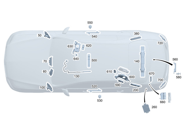 Genuine Mercedes-Benz Transceiver 000-905-27-20