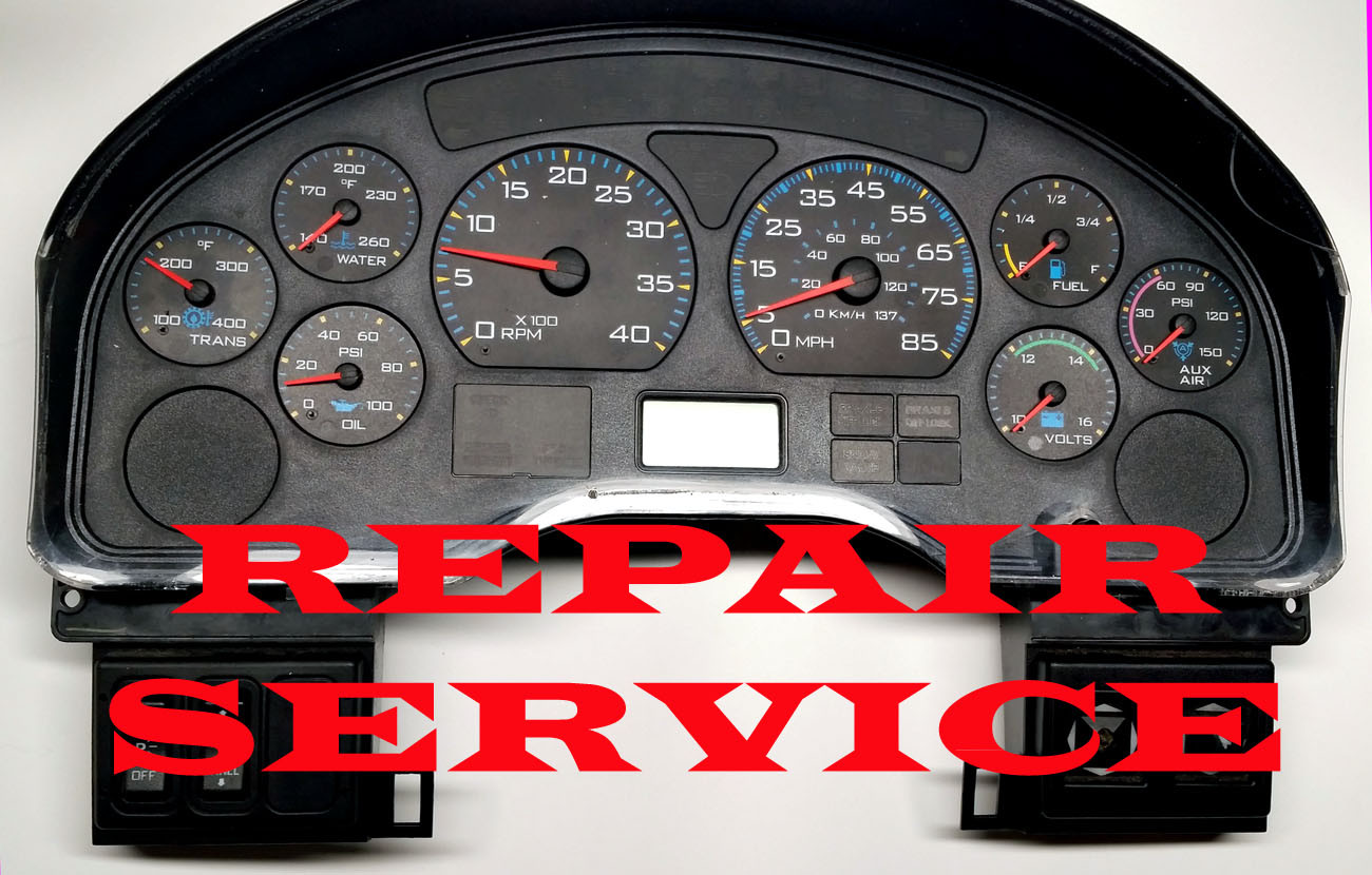 2004 INTERNATIONAL TRUCK MODEL 3200 INSTRUMENT CLUSTER GAUGE REPAIR SERVICE