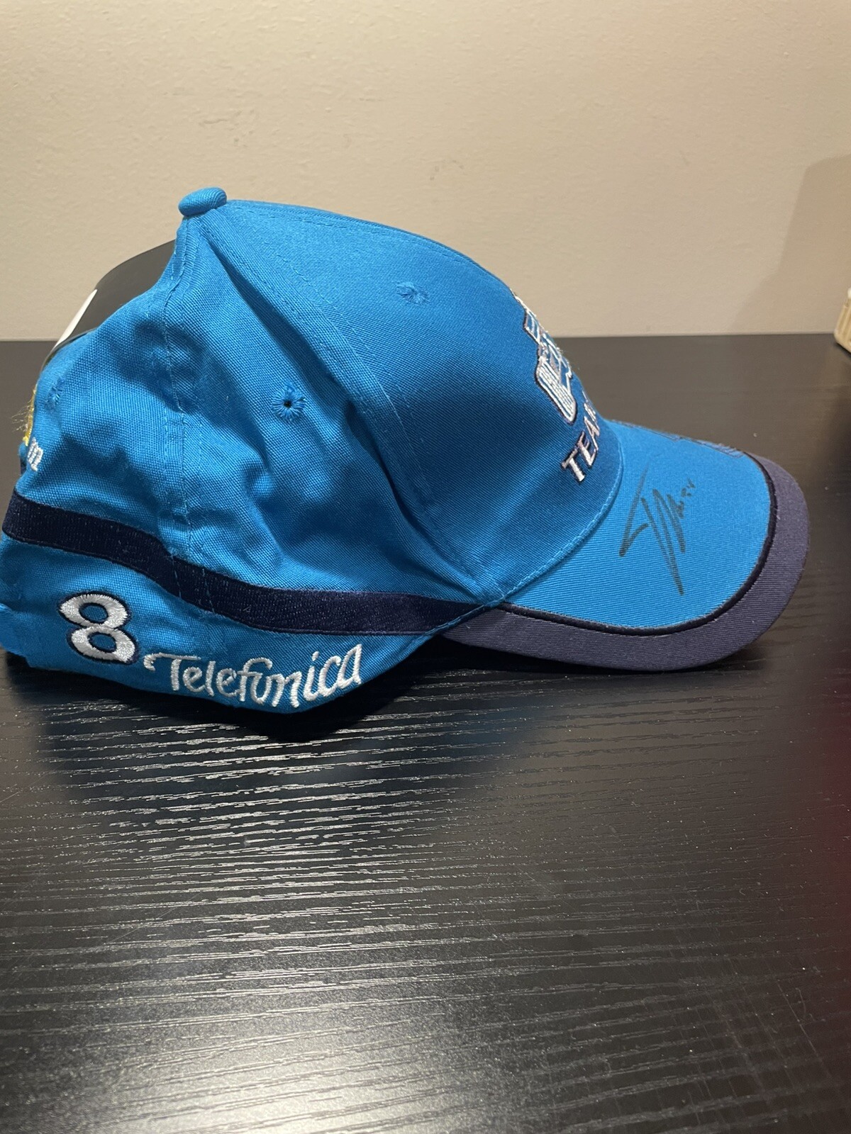 Fernando Alonso signed hat