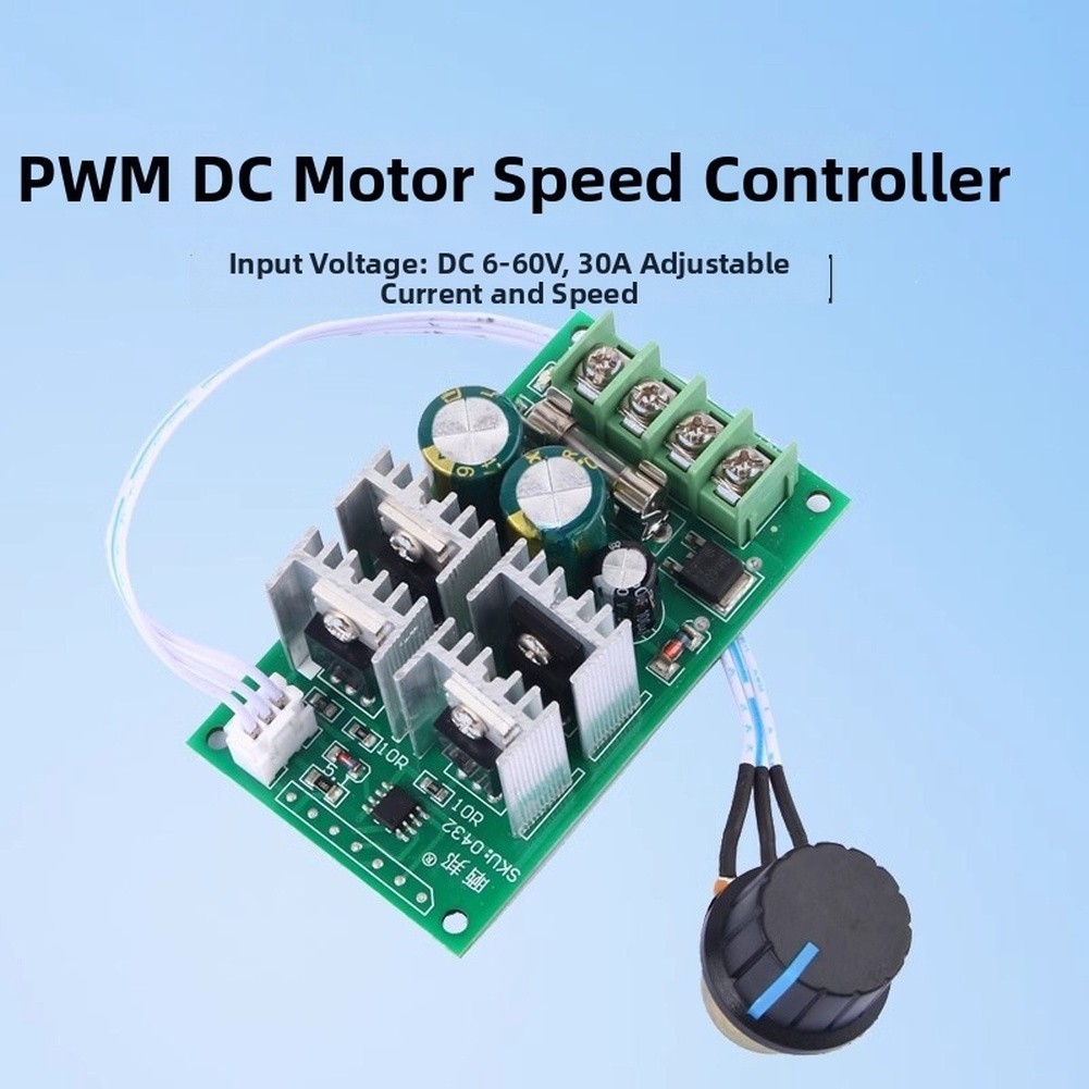 DC Motor Controller Module 12V 24V 48V 60V FOR PWM 0-5V Input 30A Output