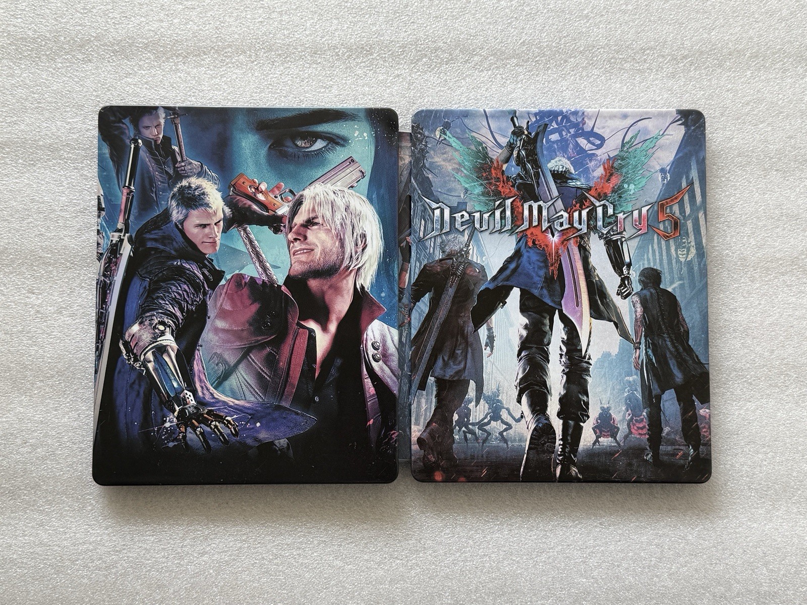 Devil May Cry 5 Custom made G2 Steelbook/SteelUp Case PS4/PS5/Xbox (No Game) New