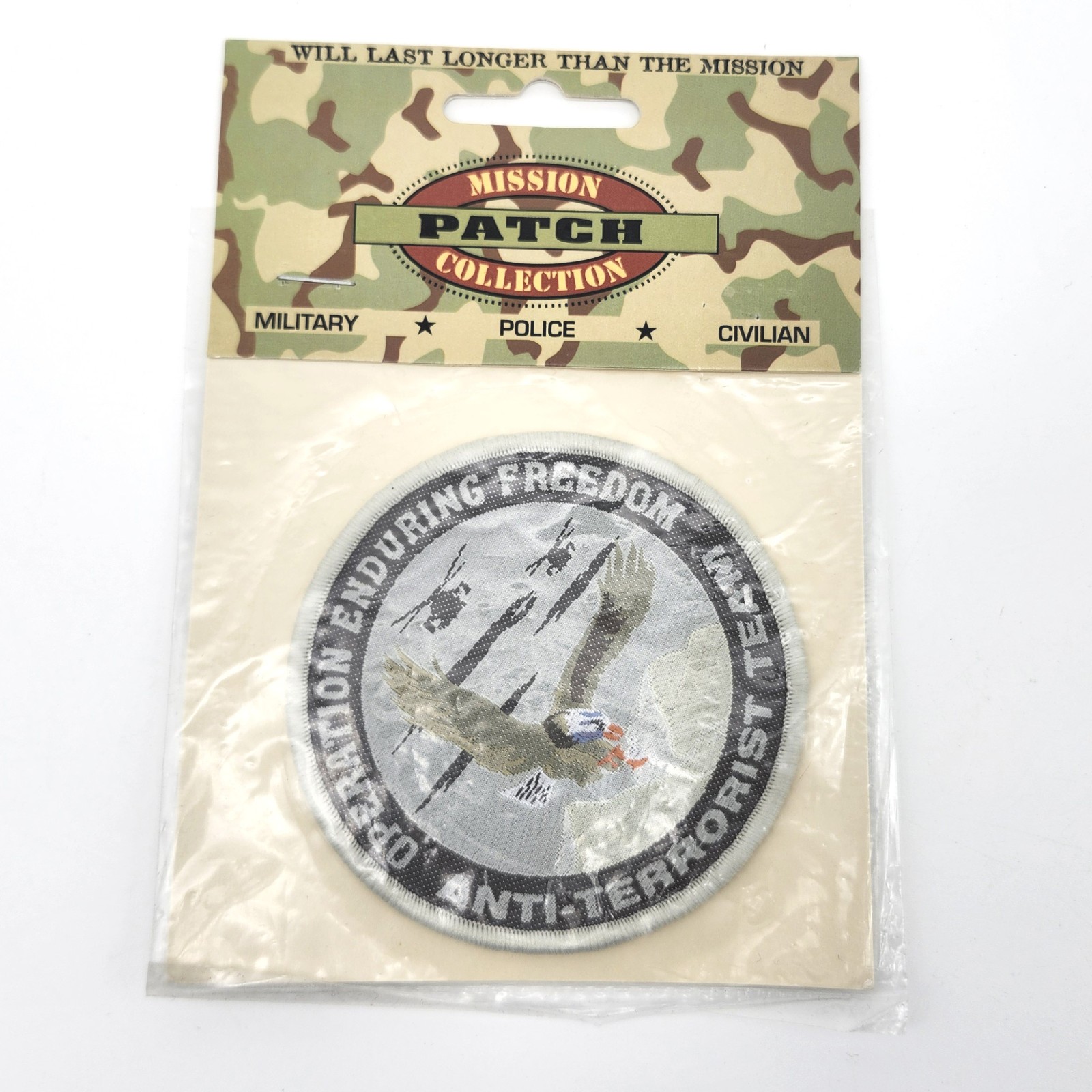 Operation Enduring Freedom Patch Anti-Terrorist Team Eagle Military OEF