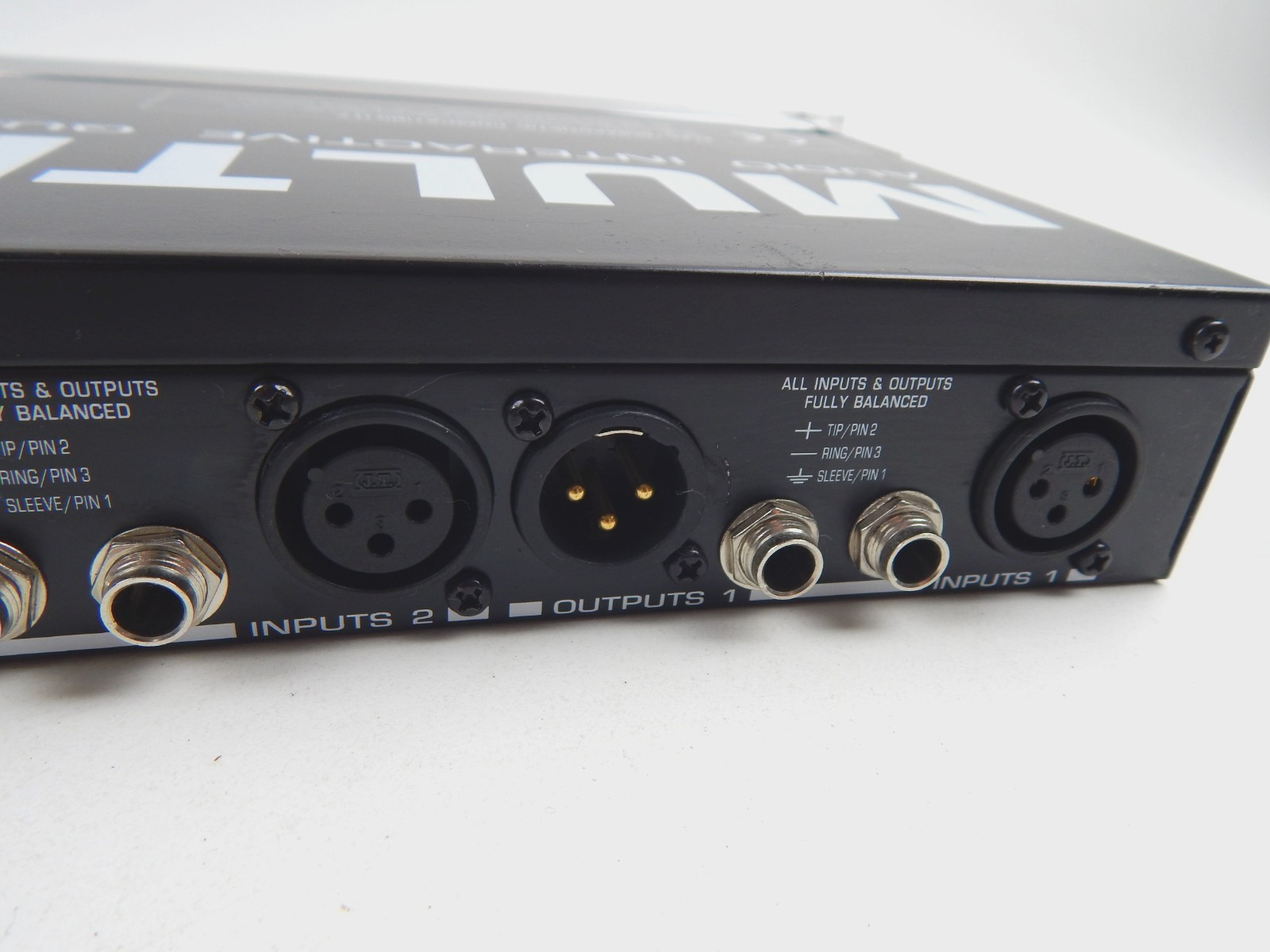 Behringer Multigate Pro XR4400 Audio Interactive Quad Expander / Gate TESTED A