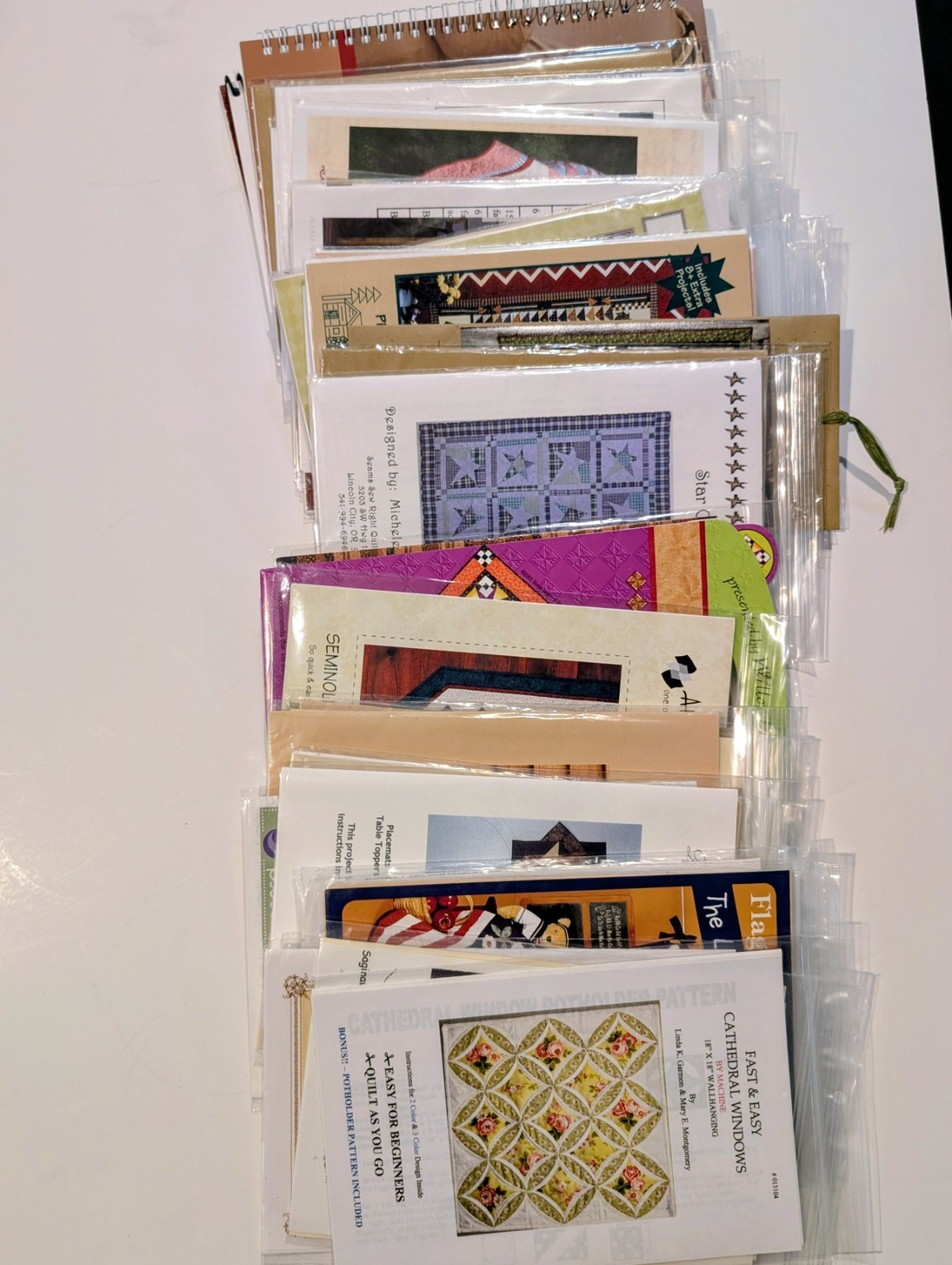 Quilt Sewing Craft Patterns Various Brands Themes Large Lot of 36
