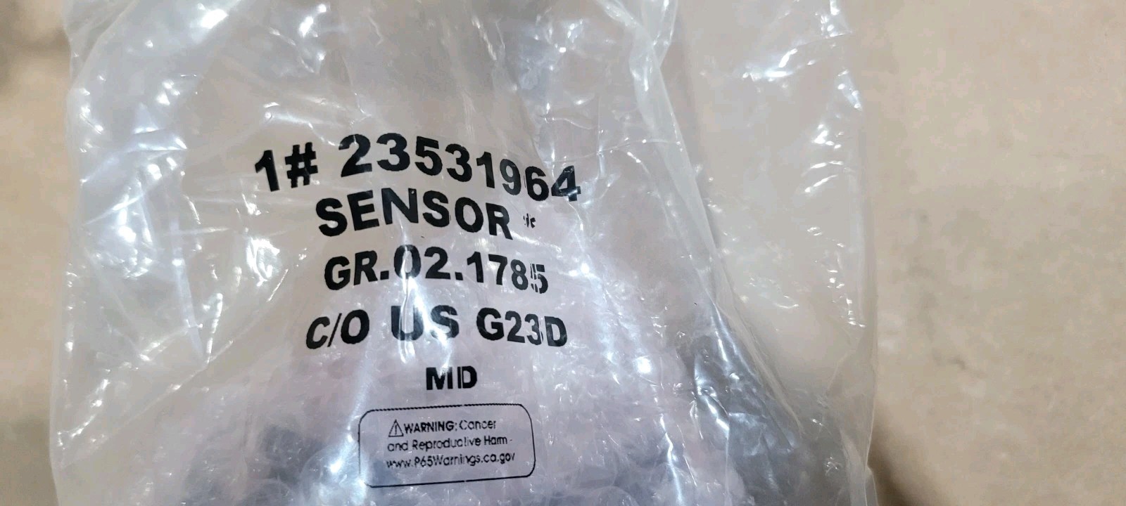 Detroit Diesel EGR Pressure Sensor DDE Series 60 23531964