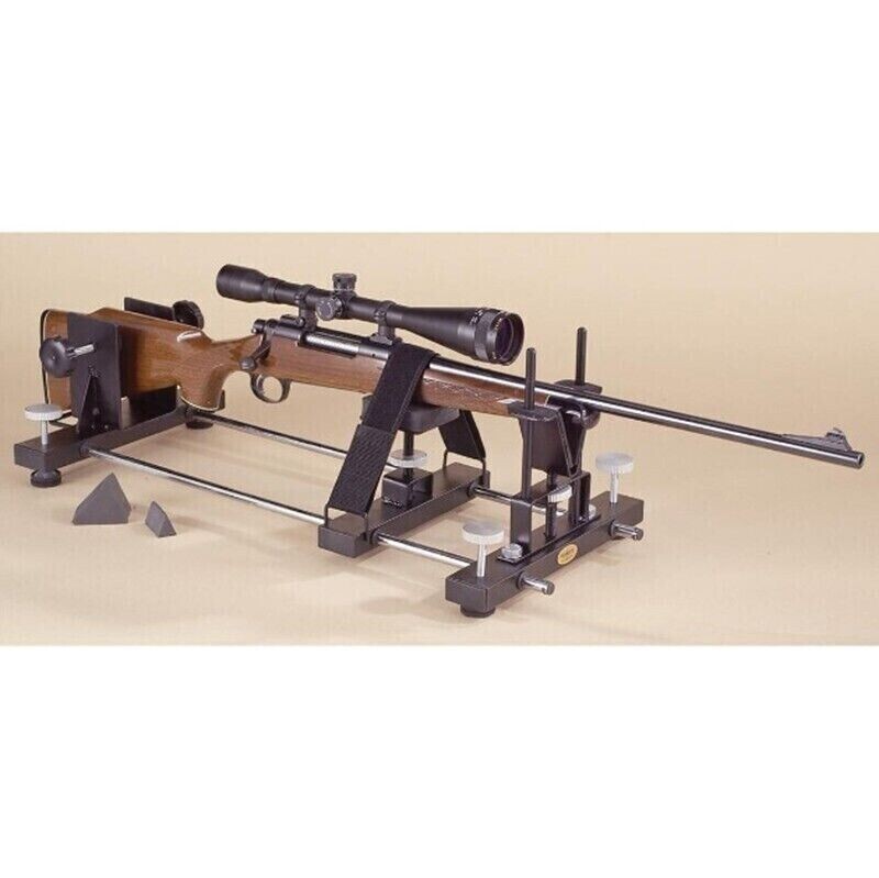 Sighting and Cleaning Rest Shooting Stand Holder Adjustable Front & Forend Vise