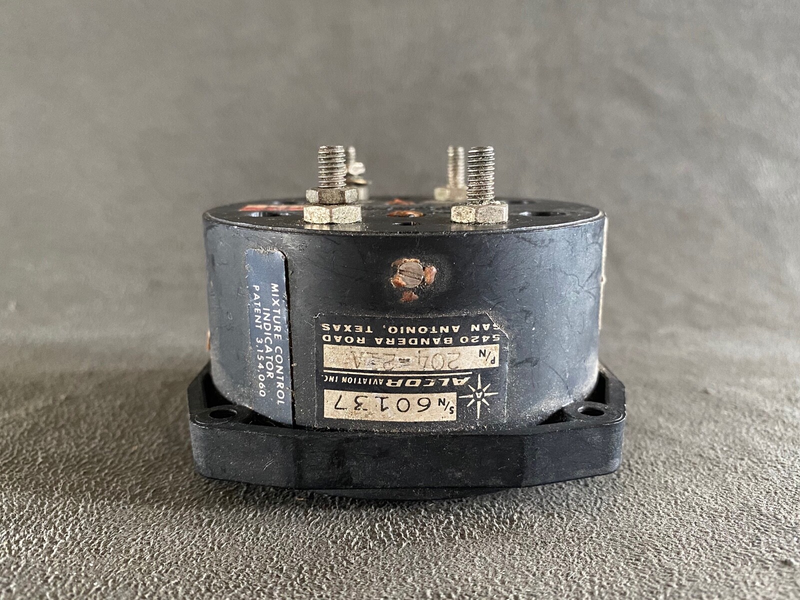 Alcor EGT Indicator, P/N 204-21A