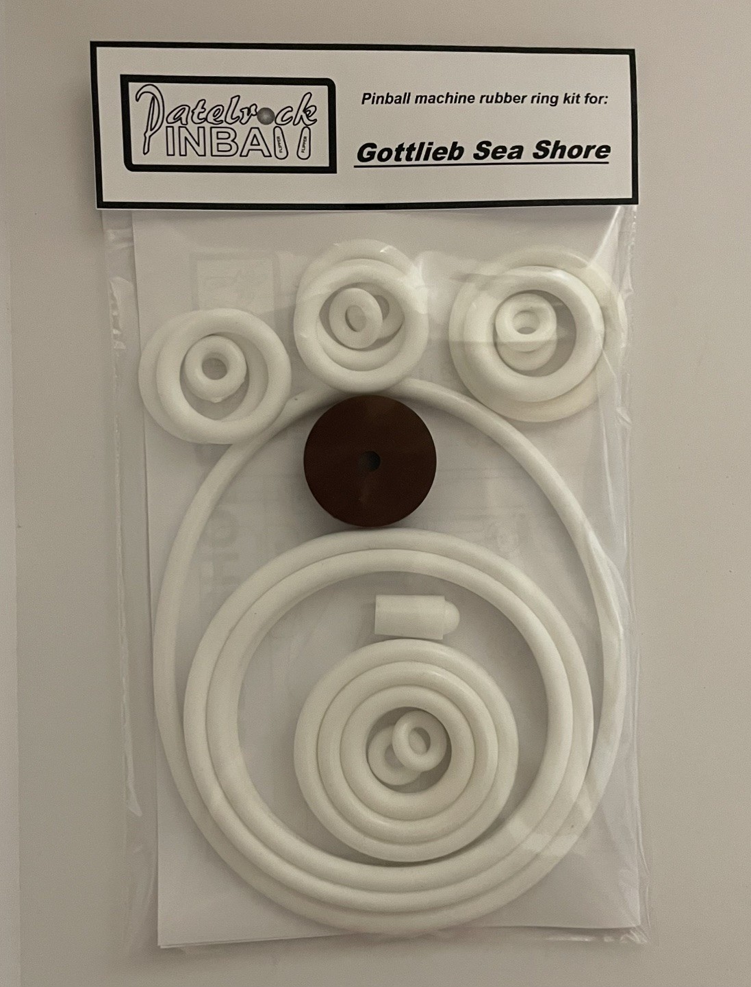 1964 Gottlieb Sea Shore Pinball Machine Rubber Ring Kit