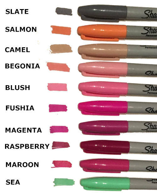 Sharpie Fine Point Markers 2-Pack Pick From 44 Color/Neon/Metal