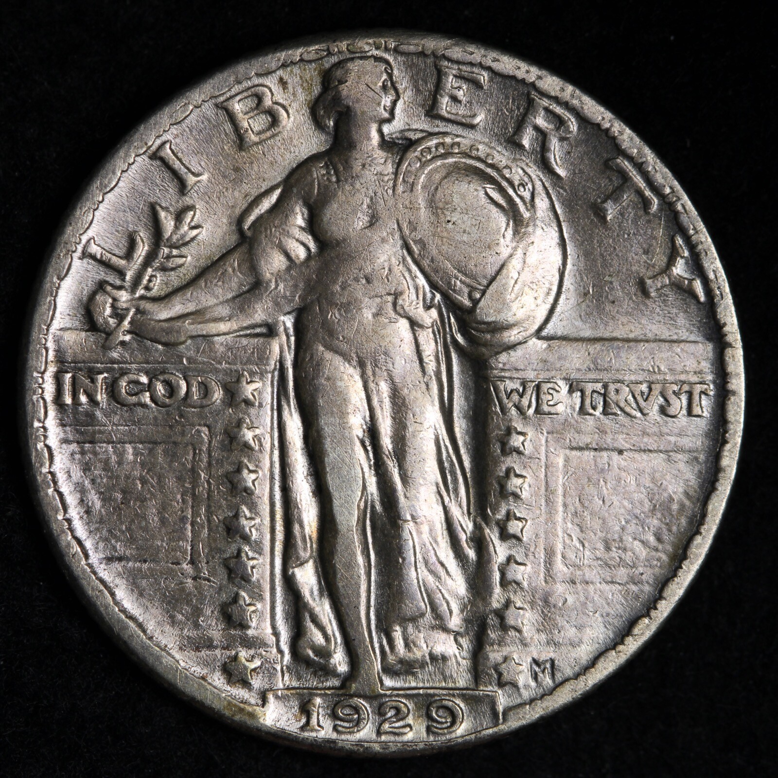 1929 Standing Liberty Quarter CHOICE AU E792 JNN