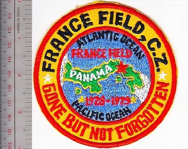 Canal Zone US Army Panama France Field Airbase Zona del Panama NO TARIFF