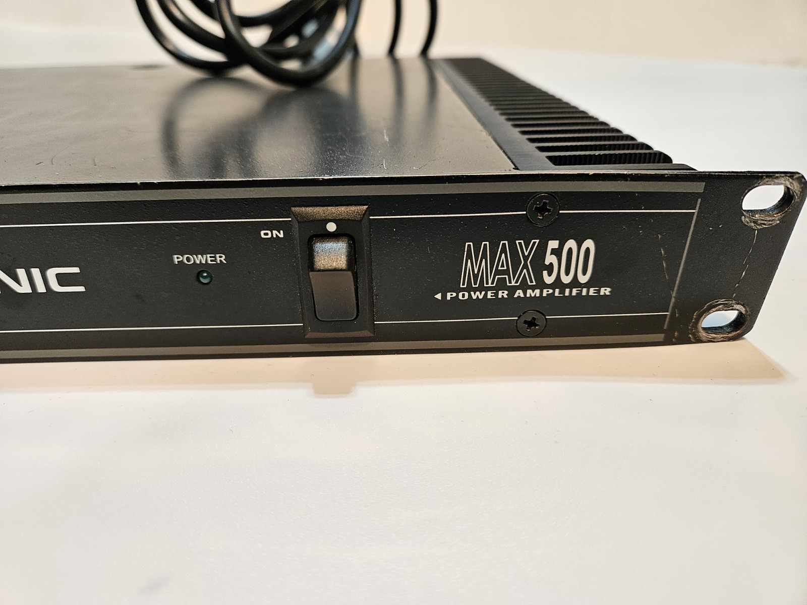PHONIC MAX 500 Professional Power Amplifier UNTESTED