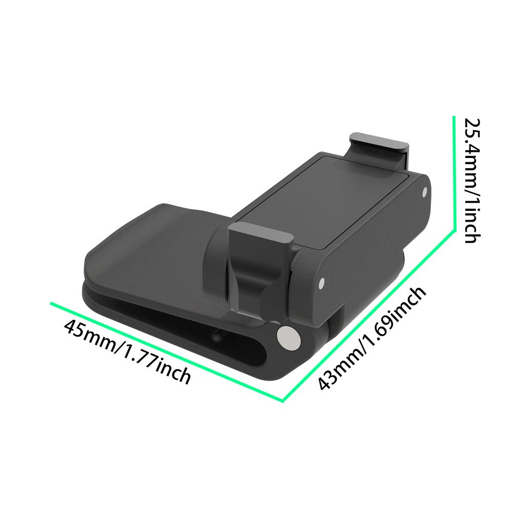 Magnetic Quick-Release Cap Hat Clip for DJI OSMO NANO Camera Mount Accessories