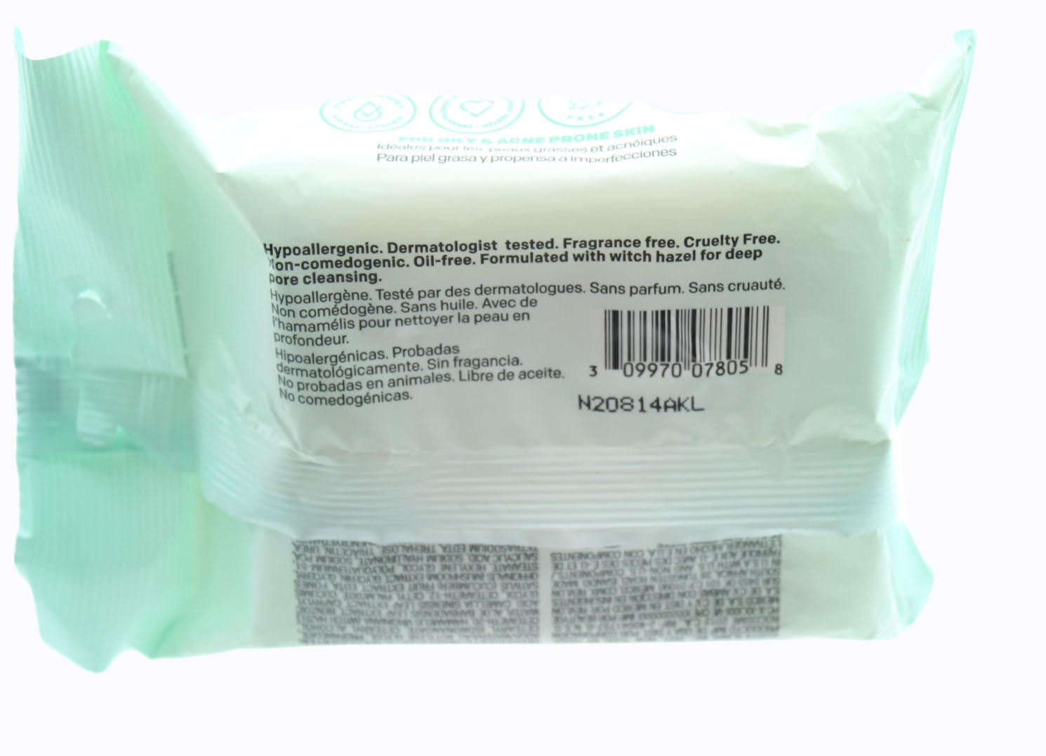 Makeup Remover Almay Clear Complexion Biodegradable Makeup Remover Towelettes 25