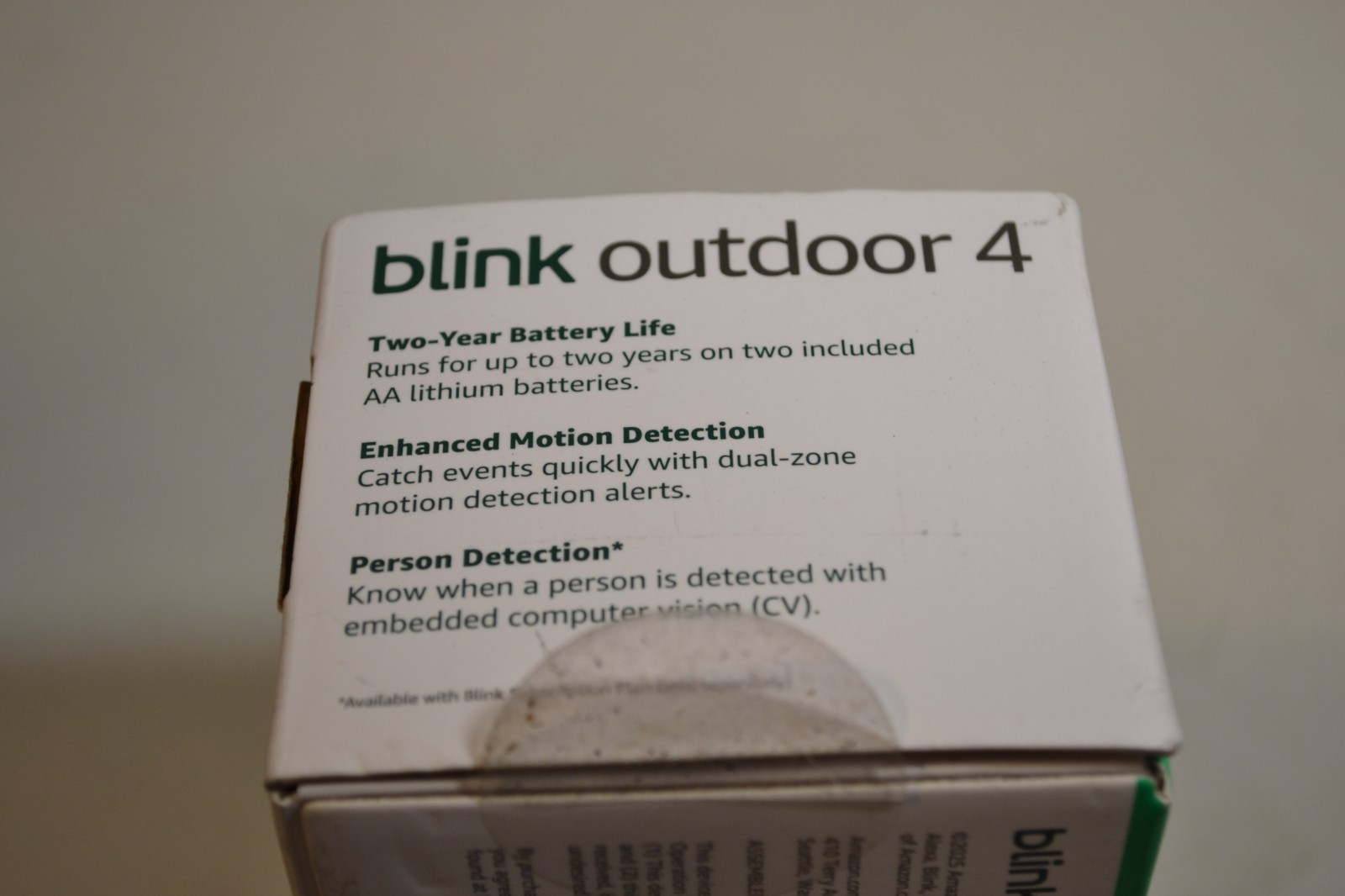 Blink Outdoor 4 Wire-Free Smart Security 1 Camera System Kit 4th Gen
