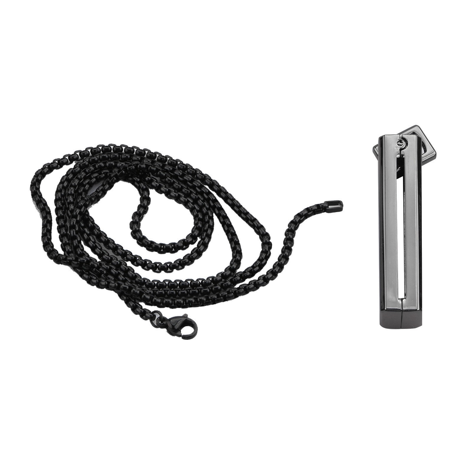 Unique Metal Necklace Pendant Magnetic Holder Chain For Fitbit Flex 2 Flex2 D
