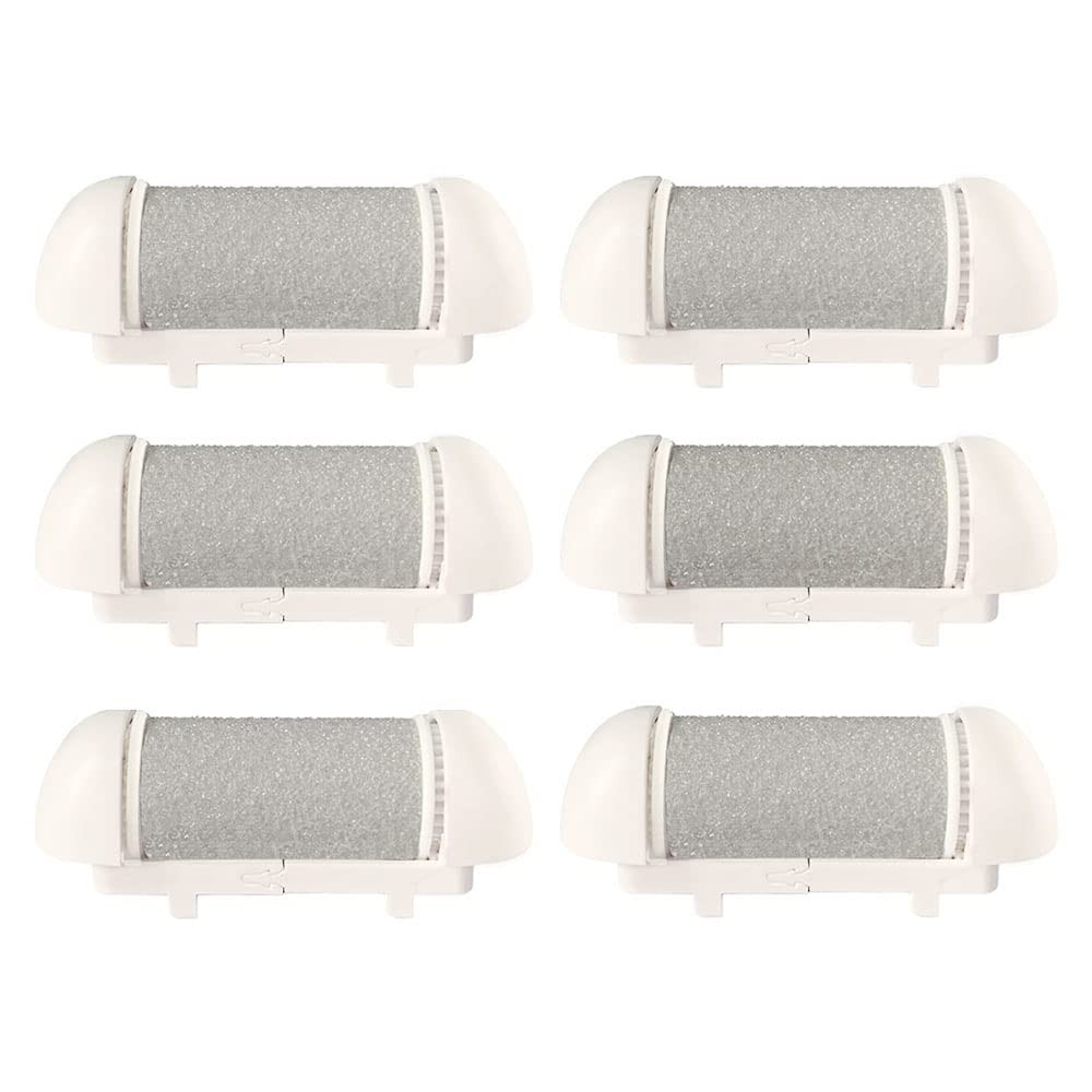 6 Pack Same Rough Replacement Coarse Roller Head 1 Count (Pack of 6), Grey