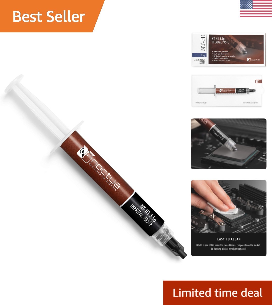 Effortless Application 3.5g Thermal Compound - Trusted Heat Management Solution