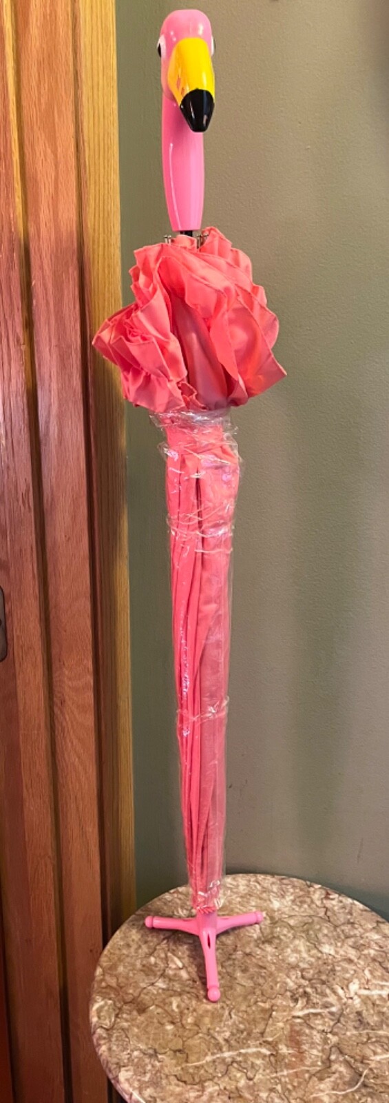 PINK FLAMINGO Self-Standing Umbrella