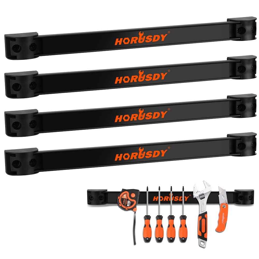 4PC 12" Super magnet Tool Holder Wrench screwdriver Organizer Storage Adjustable