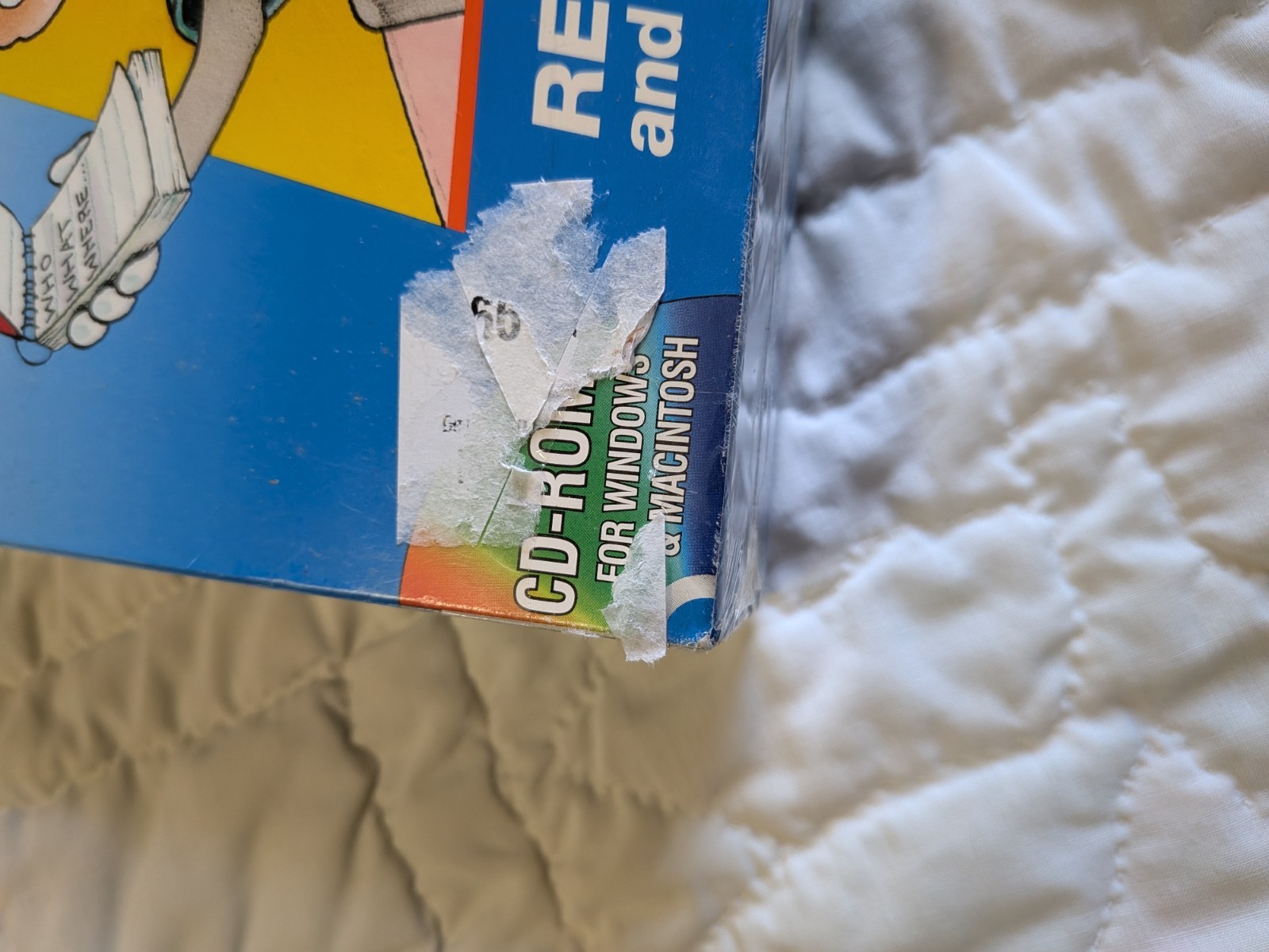 The Learning School Deluxe Reader Rabbit 3 WIndows Or MAC Ages 6-9 Unopen 1996