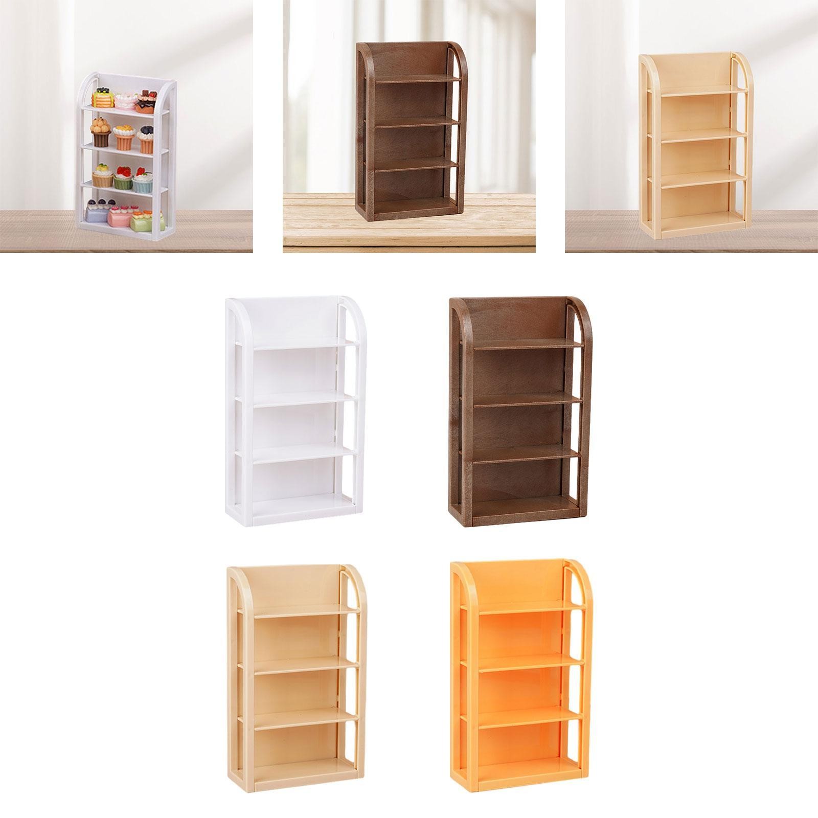 1:12 Scale Dollhouse Miniature Supermarket Shelves for Supplies Furnishings