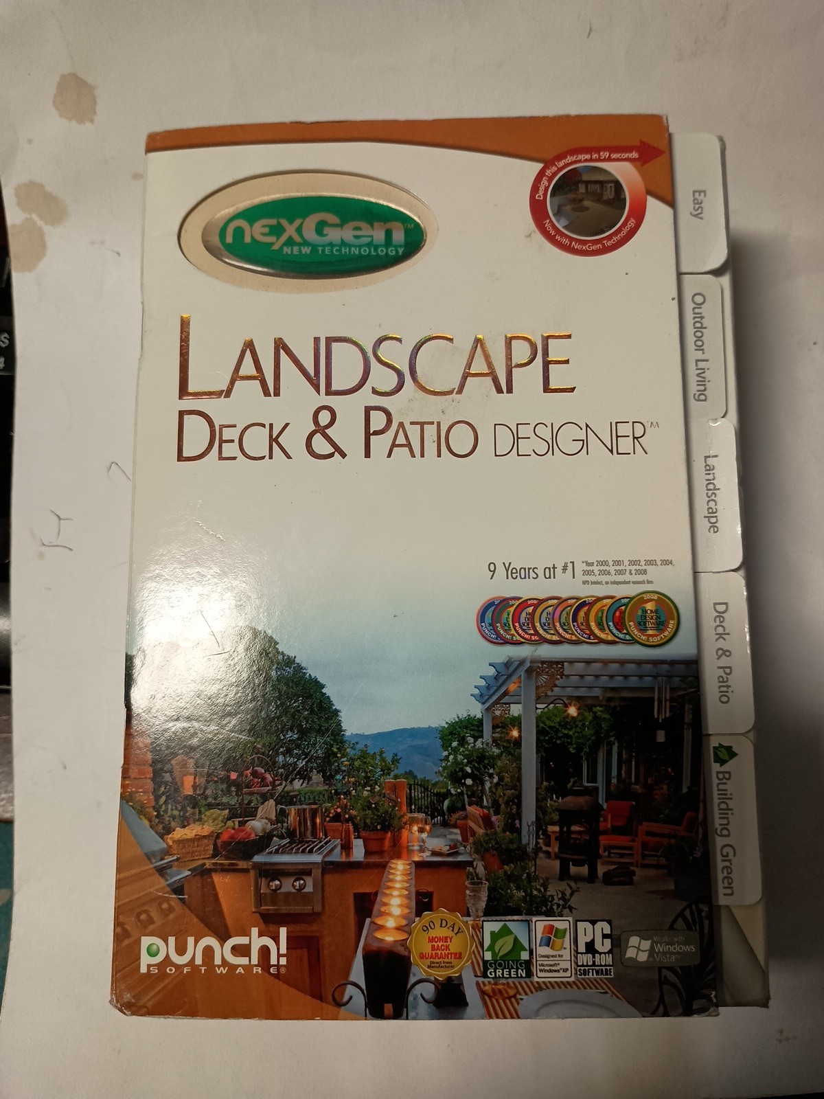 Punch! Landscape Deck & Patio Designer 2009 - Includes CD & User Guide - U12