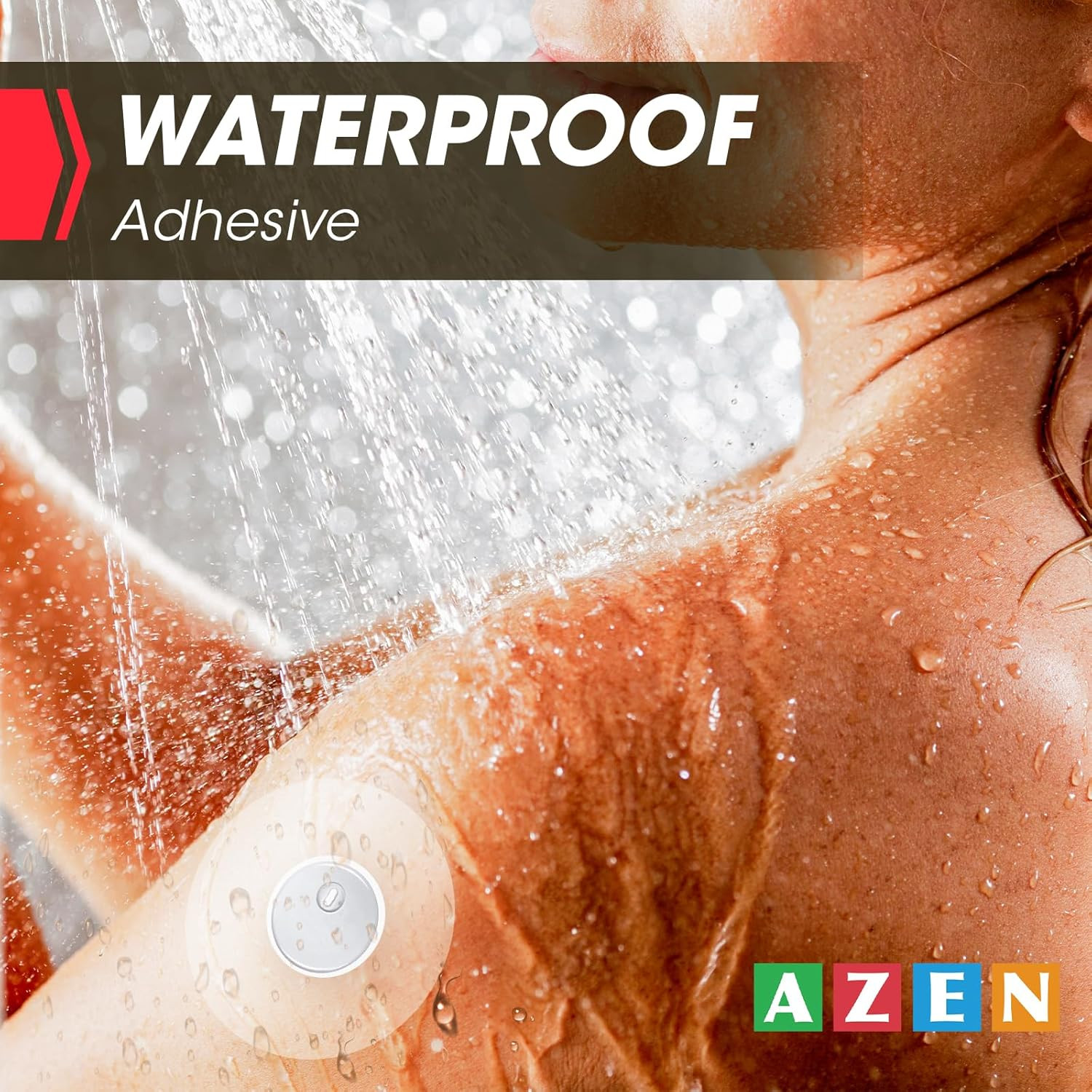 100 Pack Freestyle Sensor Covers for Libre 3, Waterproof Adhesive Patches, Water