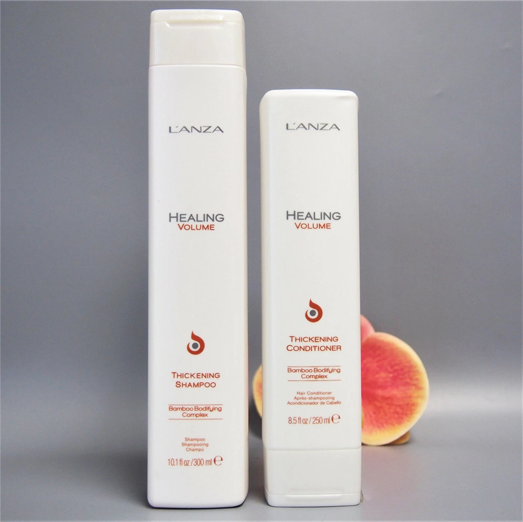 DUO*    LANZA Healing Volume Thickening Shampoo 10.1oz & Conditioner 8.5oz
