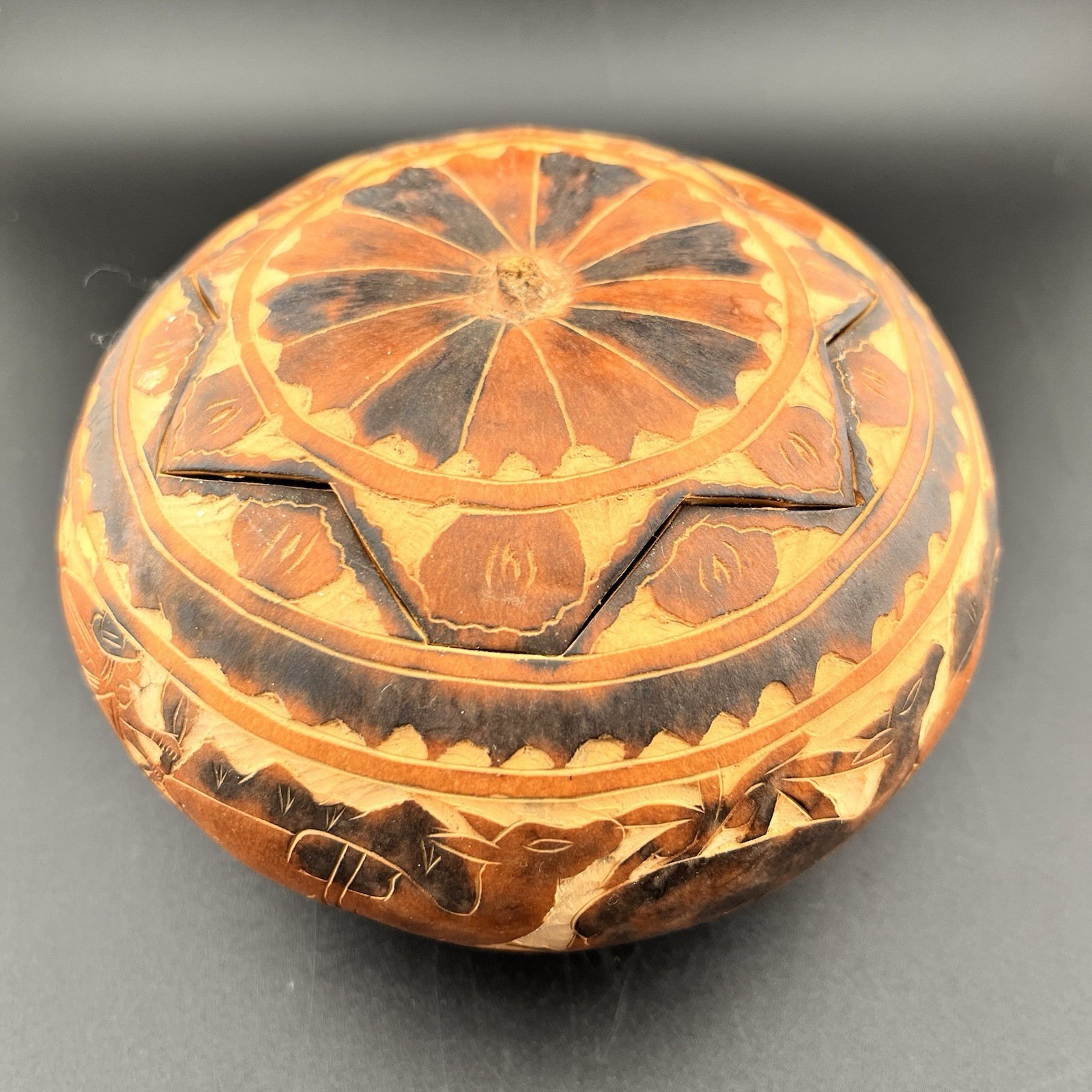 Carved Gourd Art